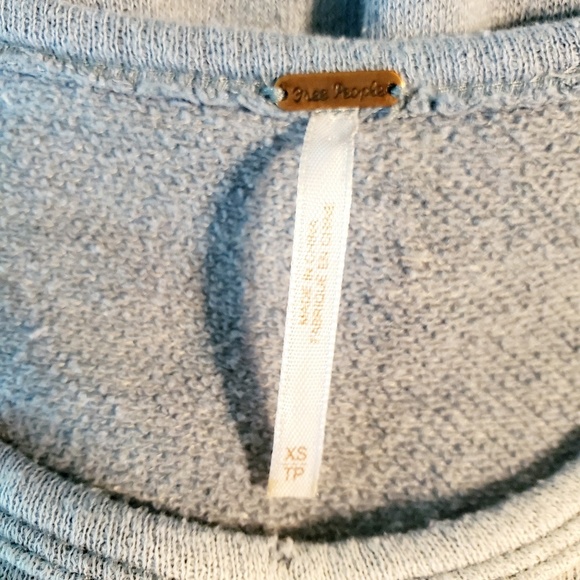 Free People Afternoon Blue Ombre distresse… - Picture 5 of 5